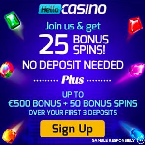 Hello Casino No Deposit Bonus Casino