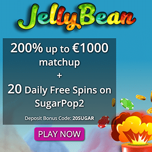 Jelly Bean Casino bonus