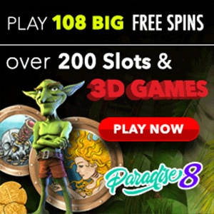paradise 8 casino free spins no deposit bonus