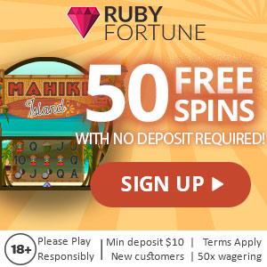 Ruby Fortune Casino No Deposit Bonus