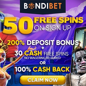 bondibet casino no deposit bonus