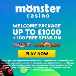 monster casino bonus