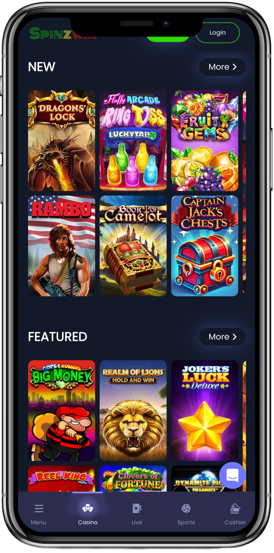 spinzwin casino no deposit bonus
