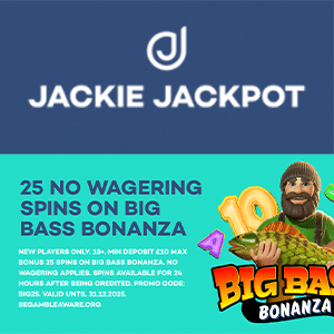 Jackie jackpot Casino Bonus