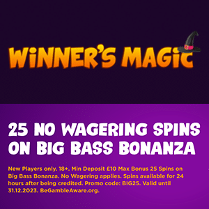 winners magic casino bonus