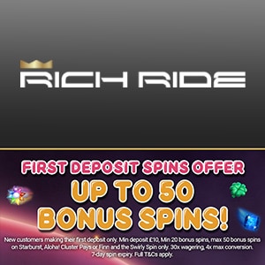 rich ride casino bonus