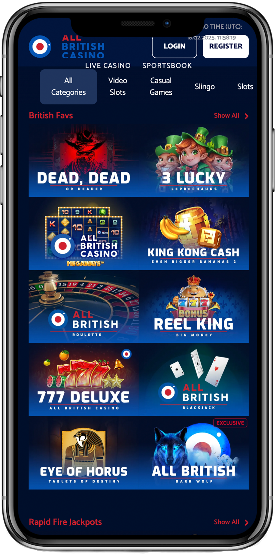 all british casino bonus