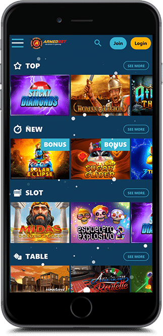 armedbet casino bonus