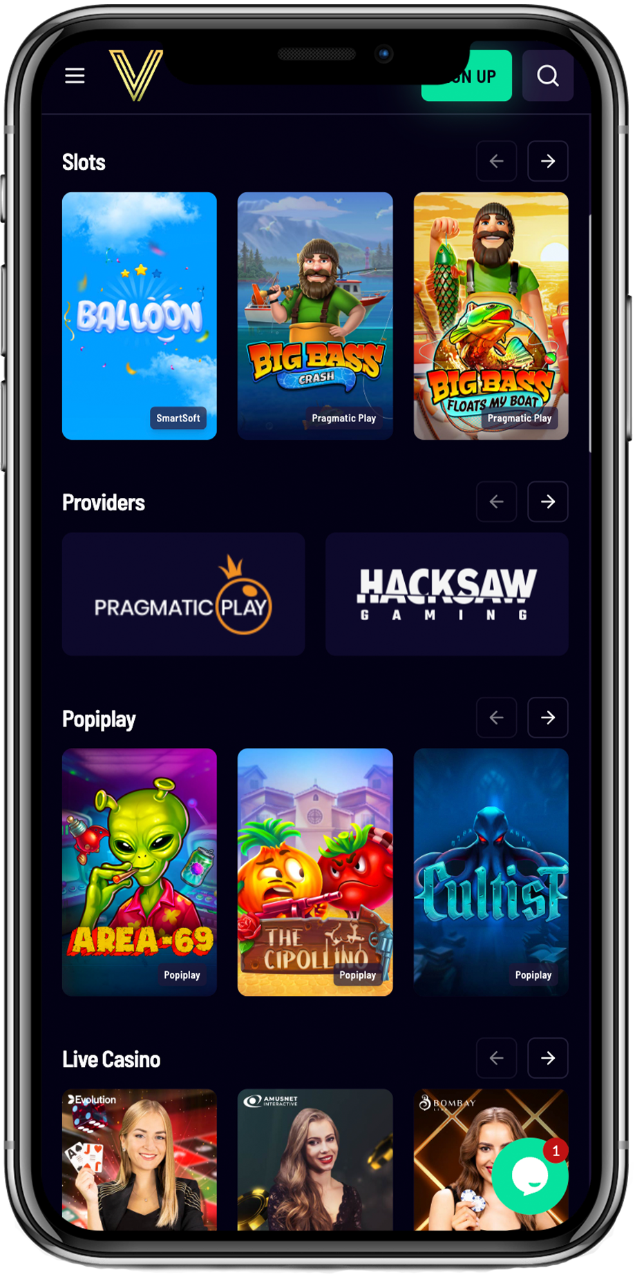 vegaz casino bonus