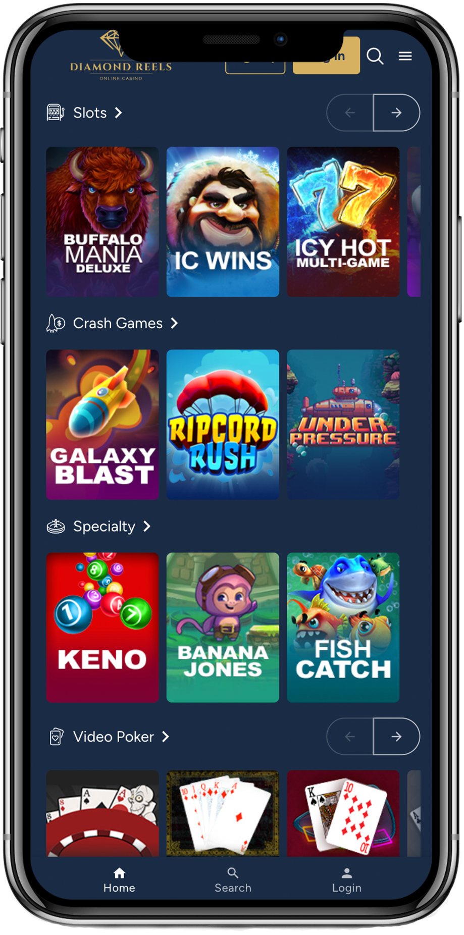 diamond reels casino no deposit bonus