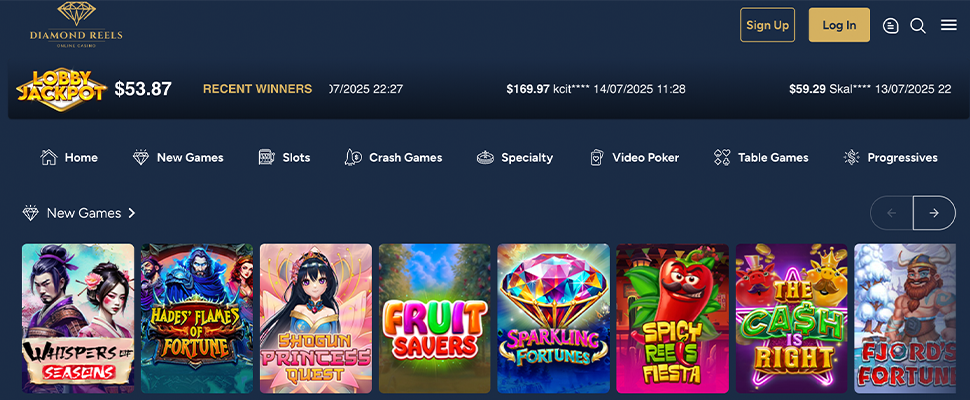 what does diamond casino look like