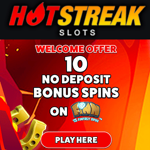 hot streak slots no deposit bonus