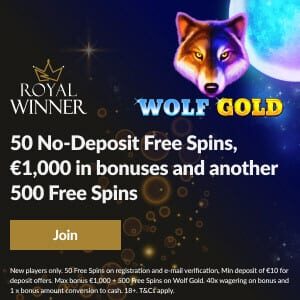 royal winner casino no deposit bonus