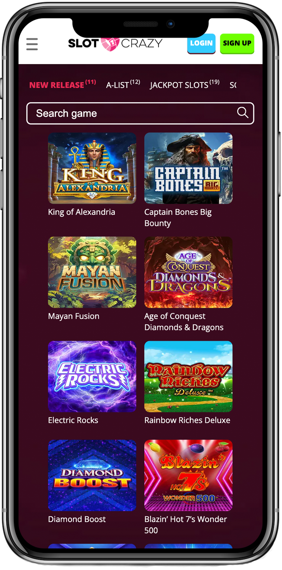 slot crazy casino no deposit bonus