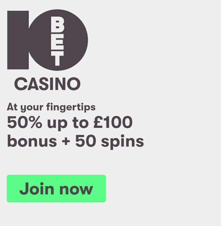10bet casino bonus