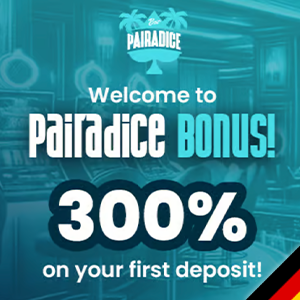 pairadice casino bonus