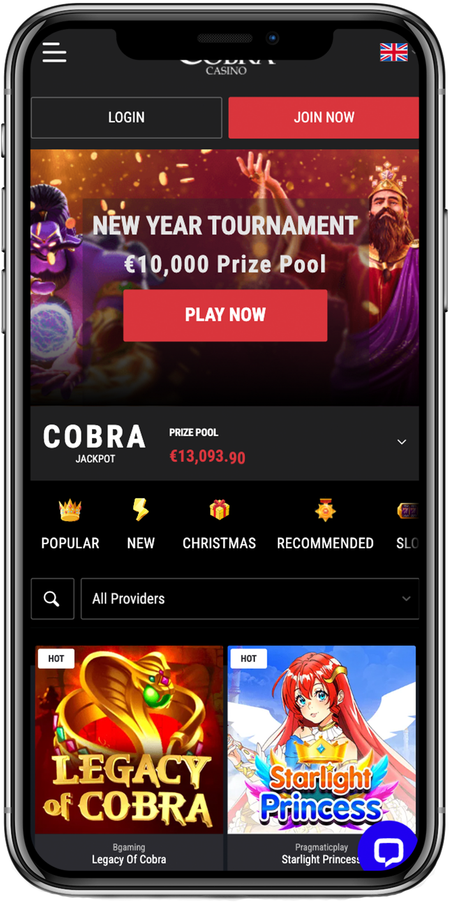 cobra casino bonus