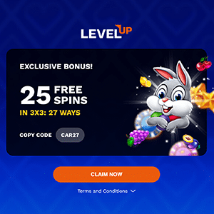 level up casino no deposit bonus