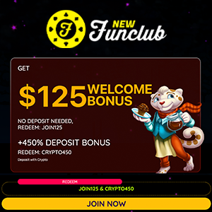 new fun club casino bonus