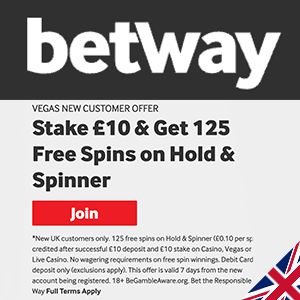 betway casino bonus