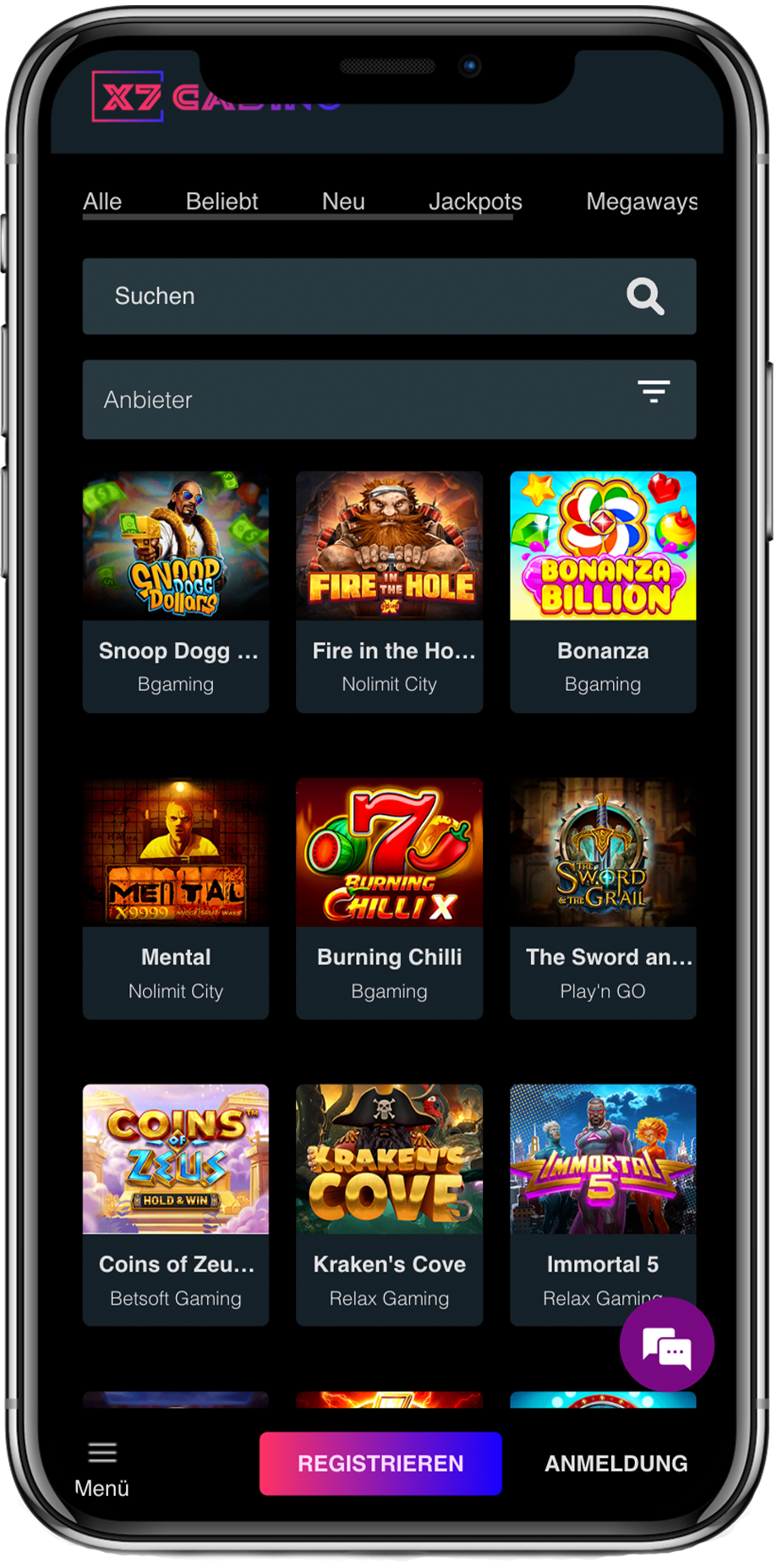 x7casino casino bonus