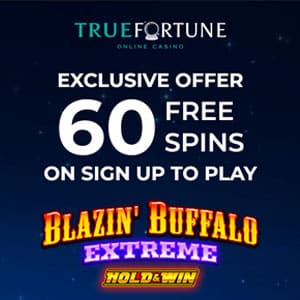 truefortune casino 60 free spins no deposit